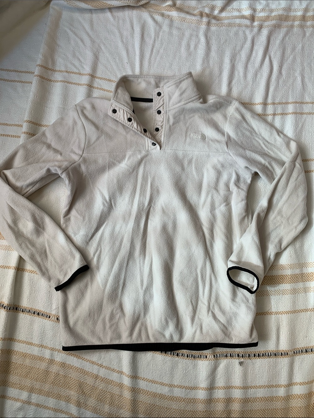 The North Face Snap Neck Fleece Size Medium